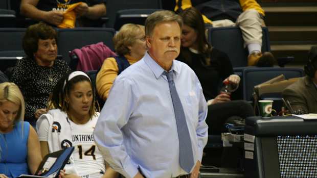 West Virginia Women's Basketball Coach Mike Carey